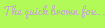 Image with Font Color C2B8B8 and Background Color B1FA57